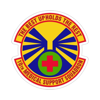 10th Medical Support Squadron (U.S. Air Force) STICKER Vinyl Die-Cut Decal - The Sticker Space