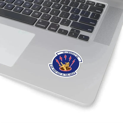 10th Missile SQ The First In The Hole (U.S. Air Force) STICKER Vinyl Kiss-Cut Decal - The Sticker Space