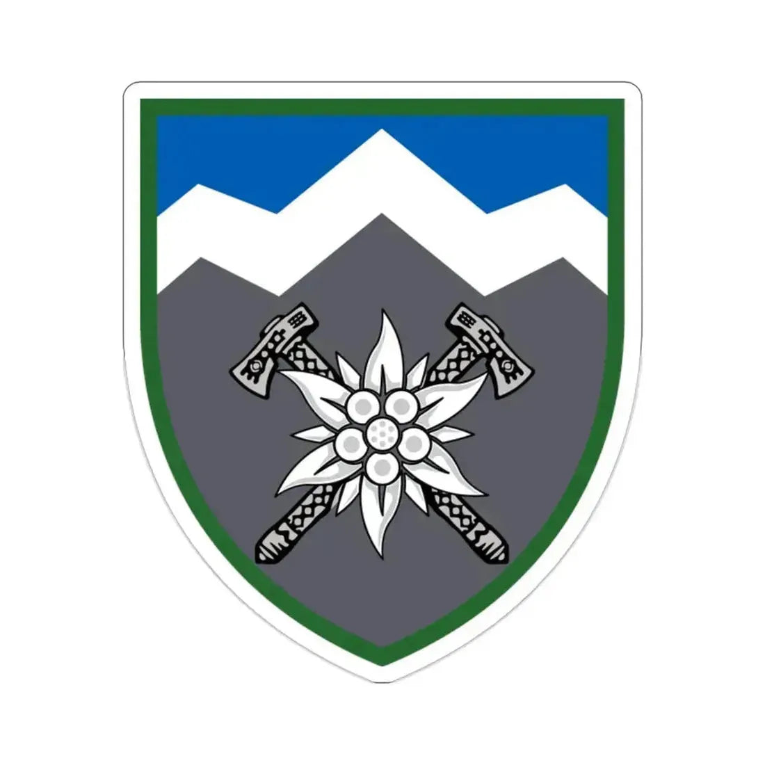 10th Mountain Assault Brigade (Ukraine) STICKER Vinyl Die-Cut Decal 2 Inch - The Sticker Space
