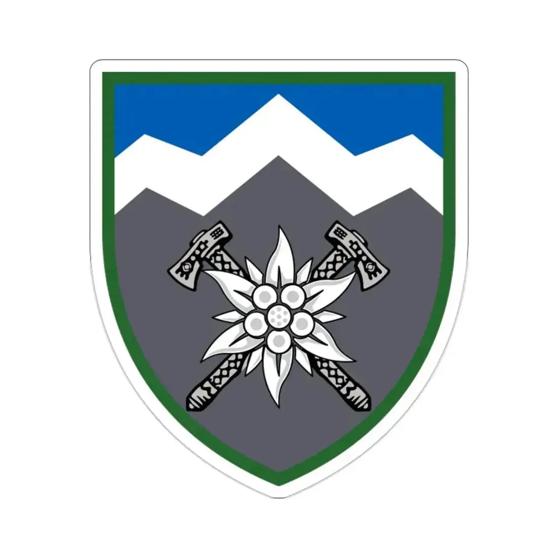 10th Mountain Assault Brigade (Ukraine) STICKER Vinyl Die-Cut Decal 2 Inch - The Sticker Space