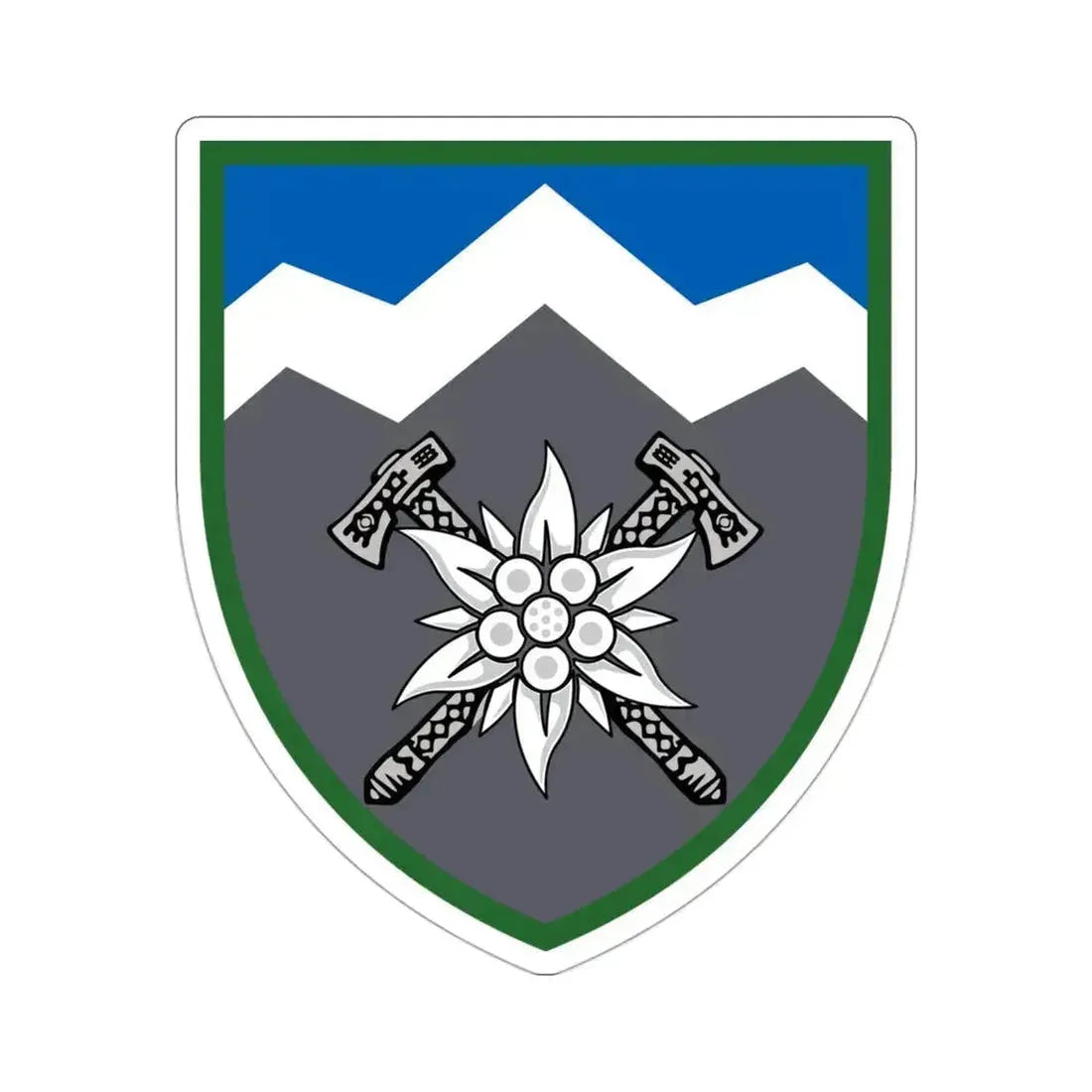 10th Mountain Assault Brigade (Ukraine) STICKER Vinyl Die-Cut Decal 3 Inch - The Sticker Space