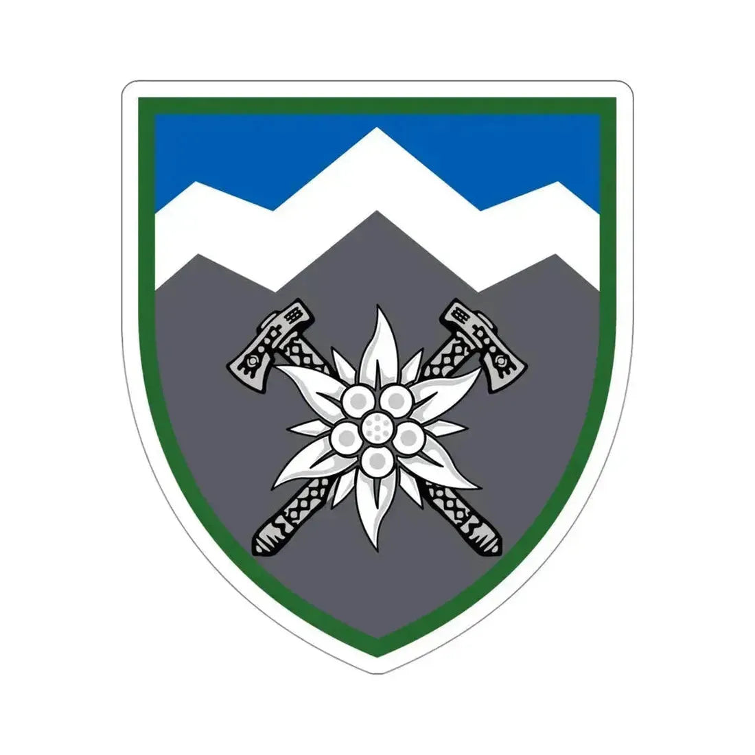 10th Mountain Assault Brigade (Ukraine) STICKER Vinyl Die-Cut Decal 4 Inch - The Sticker Space
