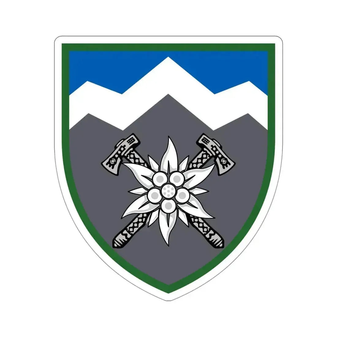 10th Mountain Assault Brigade (Ukraine) STICKER Vinyl Die-Cut Decal 4 Inch - The Sticker Space