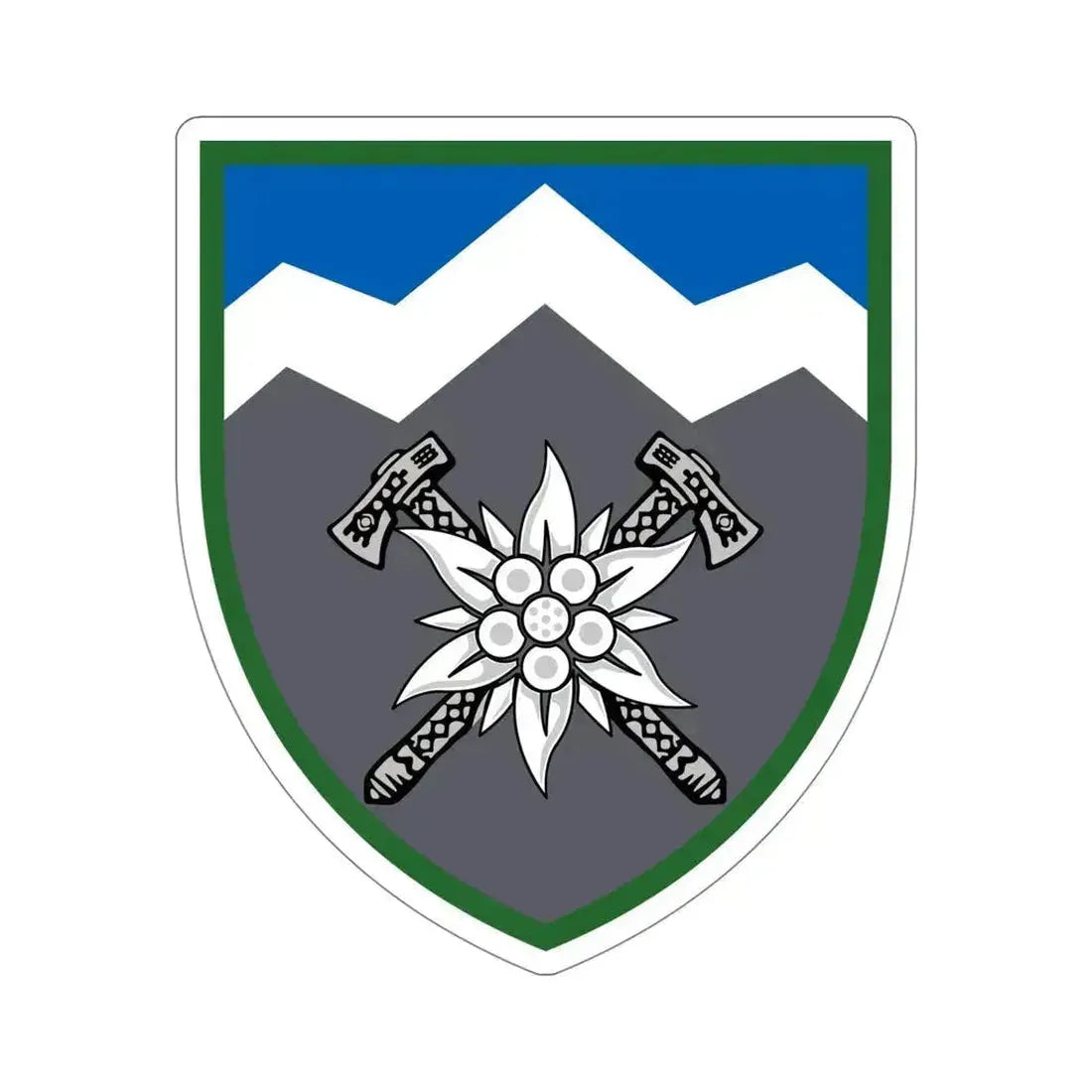 10th Mountain Assault Brigade (Ukraine) STICKER Vinyl Die-Cut Decal 5 Inch - The Sticker Space