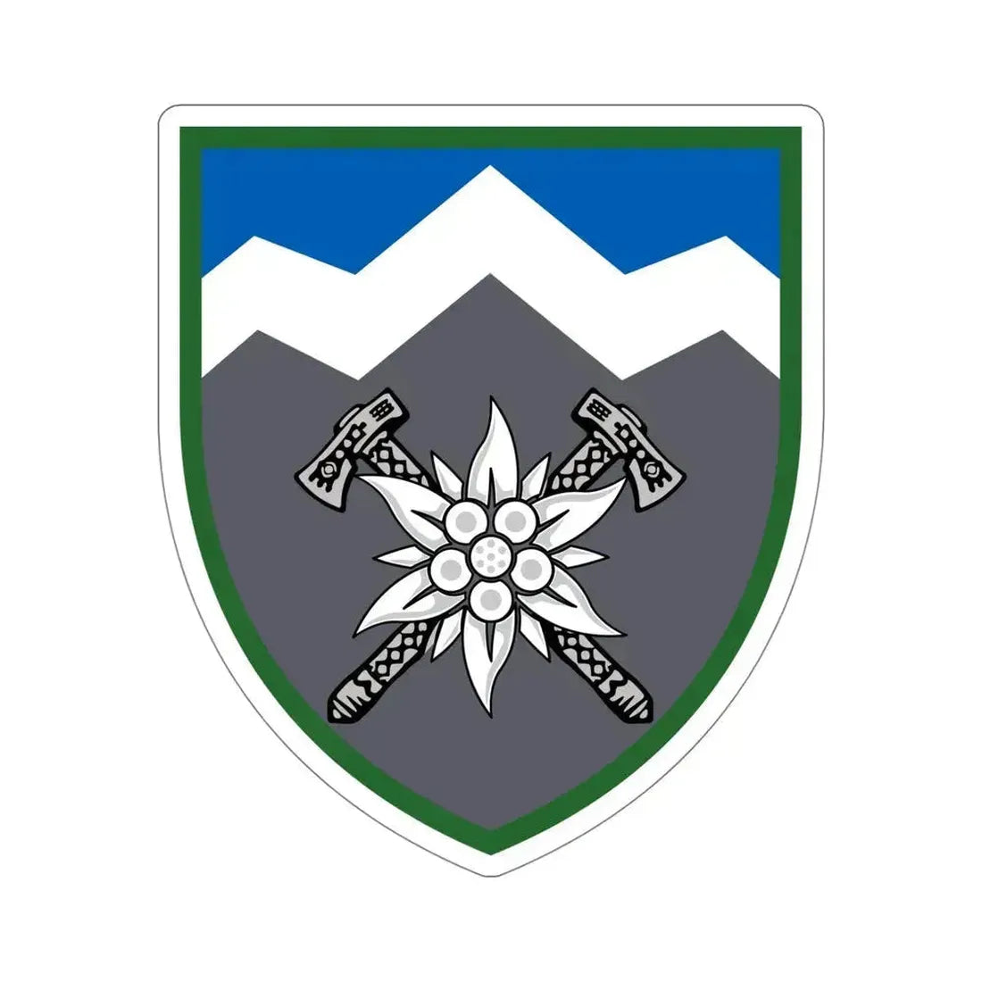 10th Mountain Assault Brigade (Ukraine) STICKER Vinyl Die-Cut Decal 5 Inch - The Sticker Space