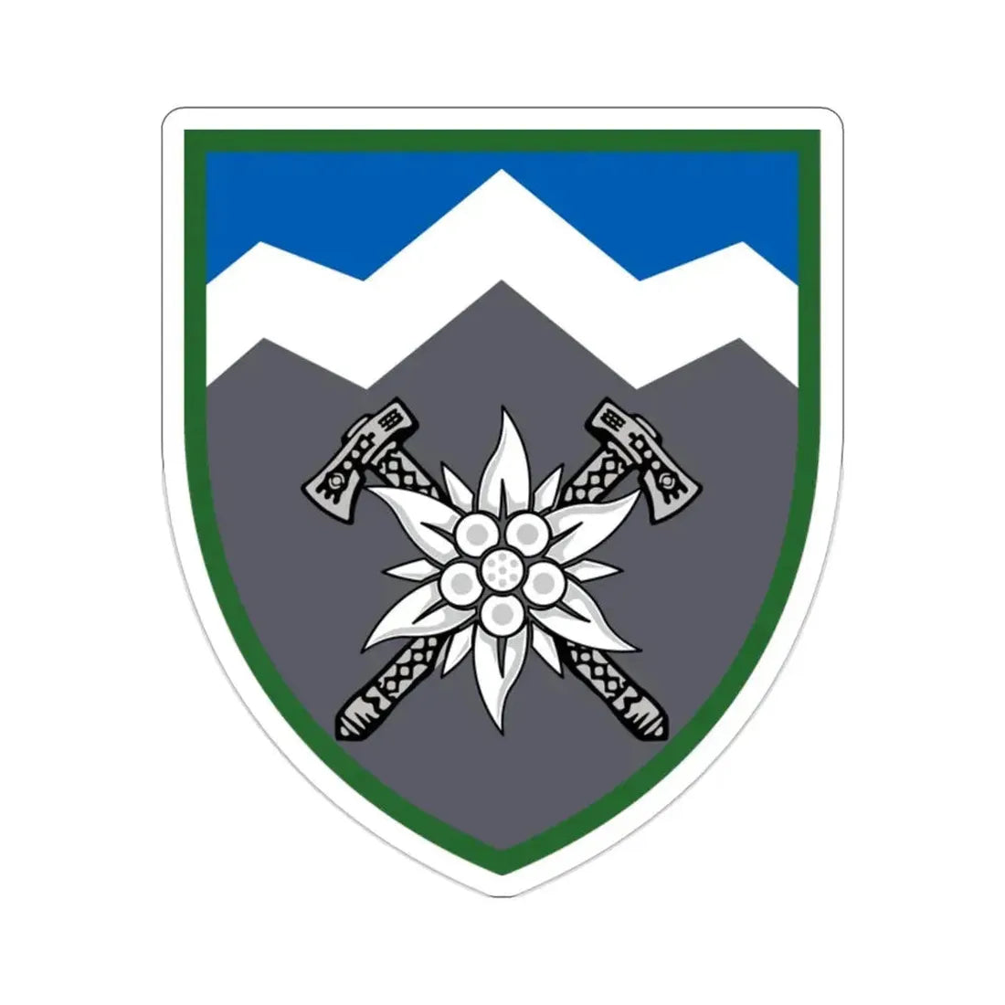 10th Mountain Assault Brigade (Ukraine) STICKER Vinyl Die-Cut Decal - The Sticker Space