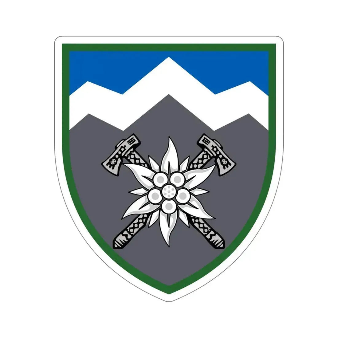 10th Mountain Assault Brigade (Ukraine) STICKER Vinyl Die-Cut Decal - The Sticker Space