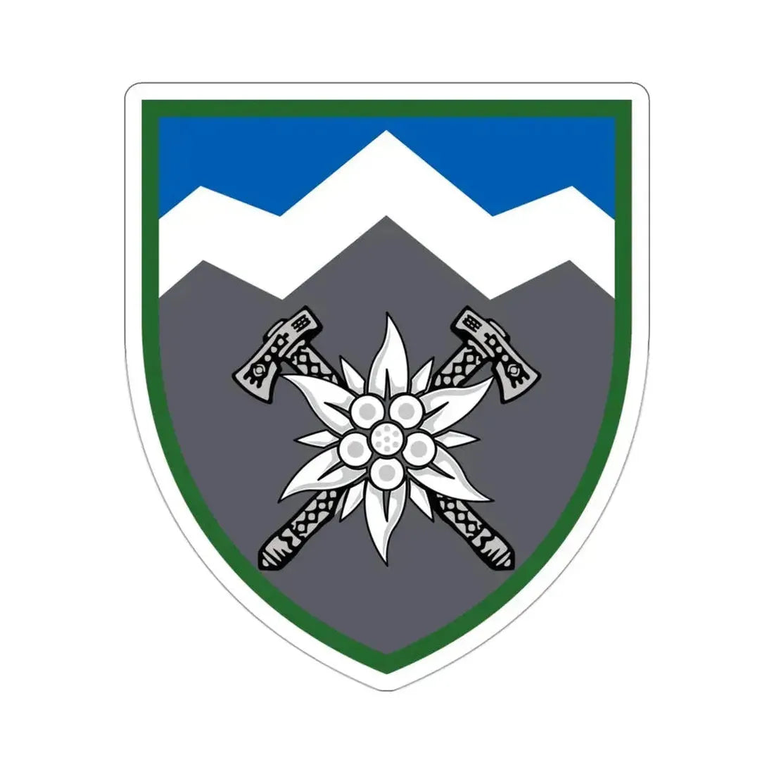 10th Mountain Assault Brigade (Ukraine) STICKER Vinyl Die-Cut Decal - The Sticker Space