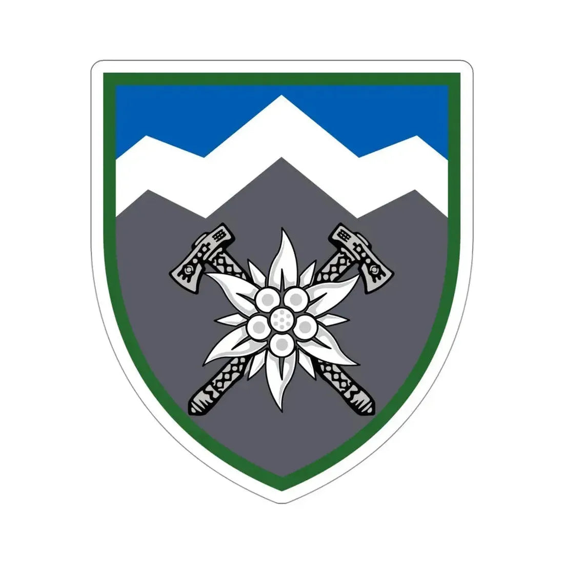 10th Mountain Assault Brigade (Ukraine) STICKER Vinyl Die-Cut Decal - The Sticker Space