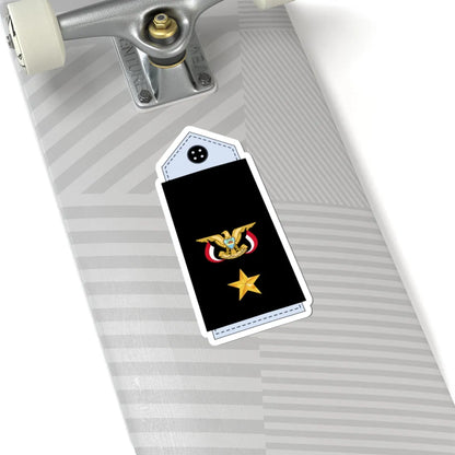10.YN CMDR (Yemen) (Military Rank) STICKER Vinyl Kiss-Cut Decal - The Sticker Space