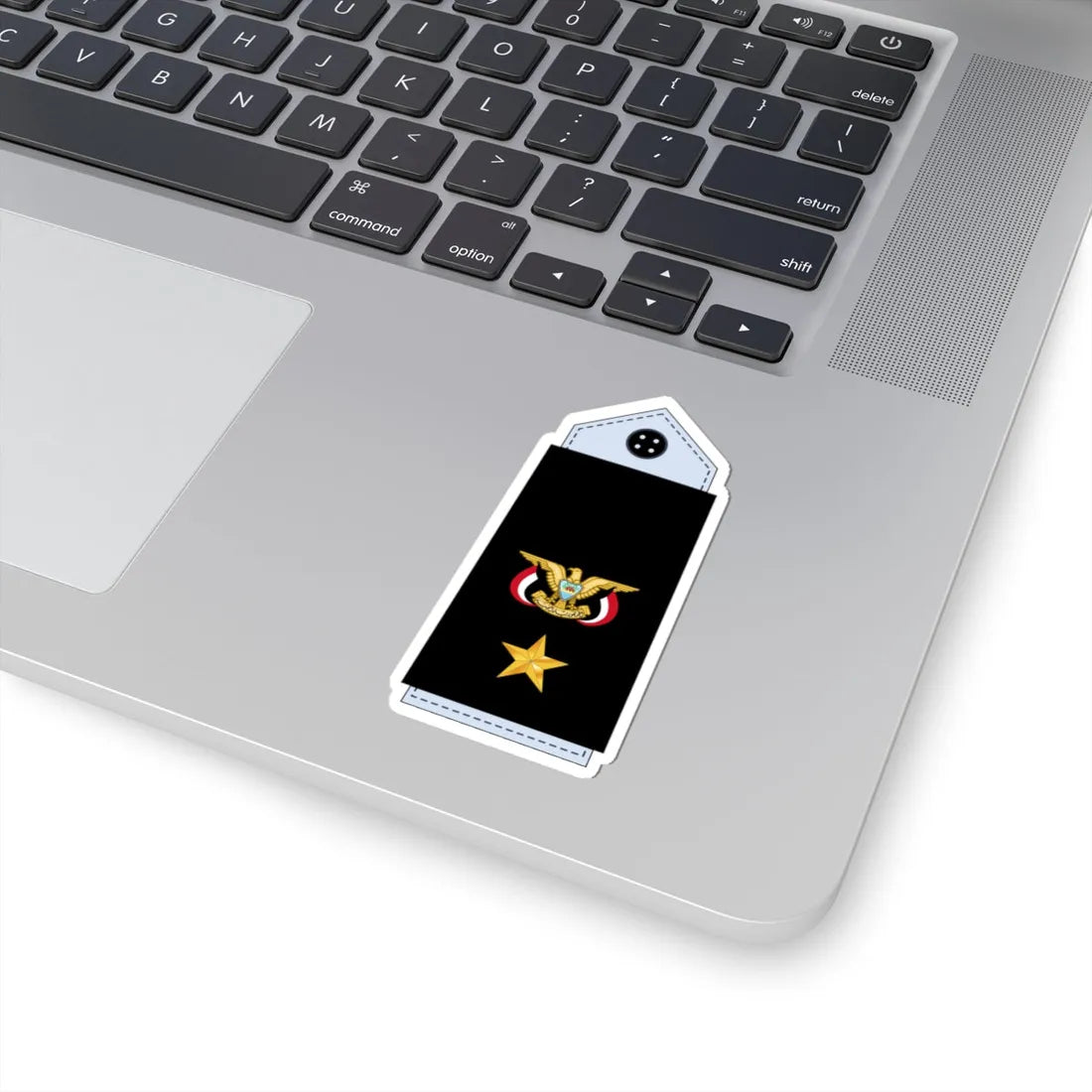 10.YN CMDR (Yemen) (Military Rank) STICKER Vinyl Kiss-Cut Decal - The Sticker Space