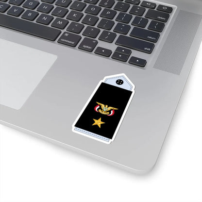 10.YN CMDR (Yemen) (Military Rank) STICKER Vinyl Kiss-Cut Decal - The Sticker Space