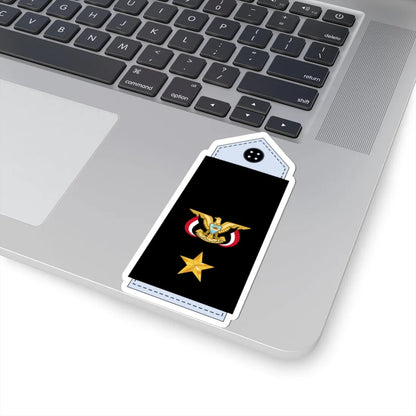 10.YN CMDR (Yemen) (Military Rank) STICKER Vinyl Kiss-Cut Decal - The Sticker Space