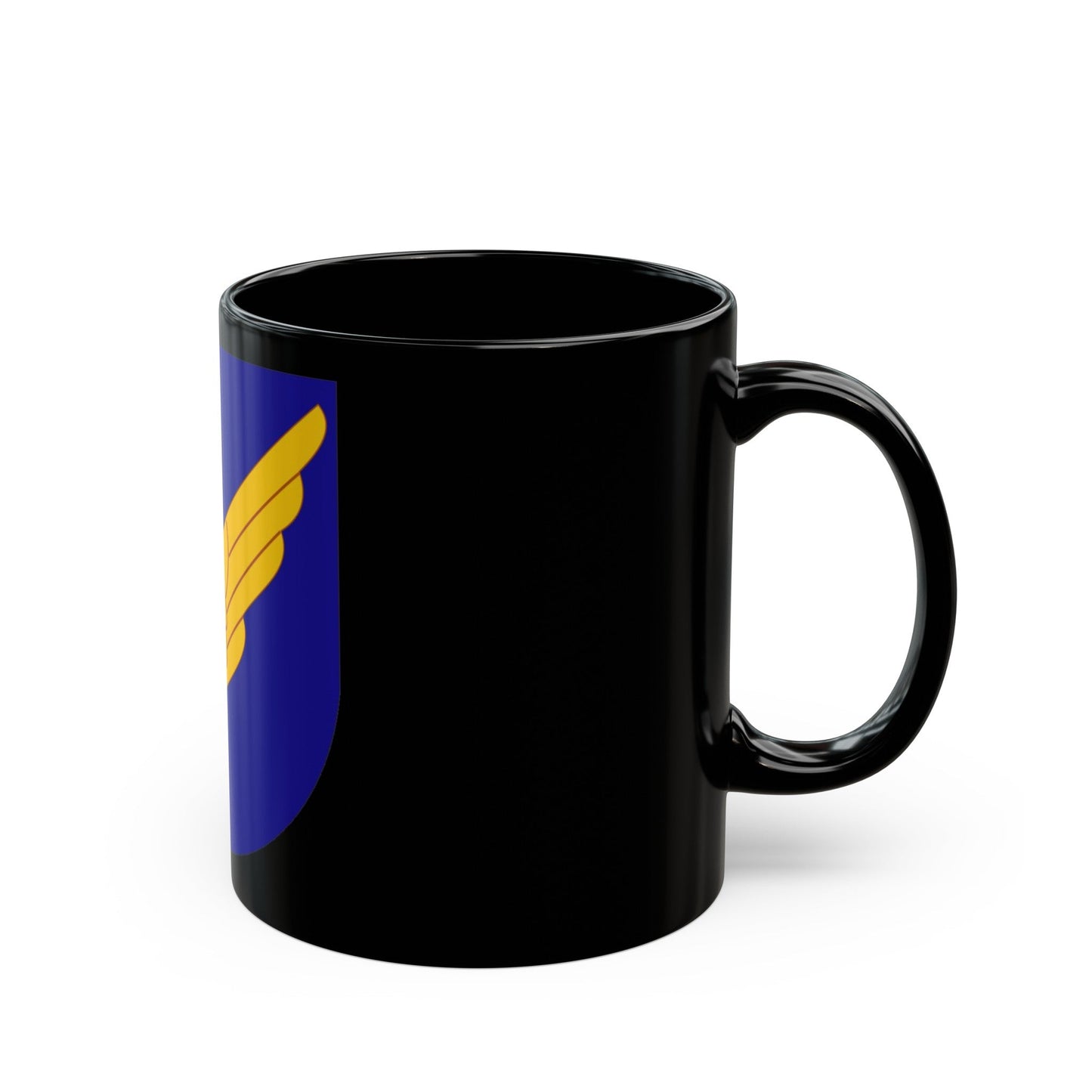 11 Air Force (U.S. Army) Black Coffee Mug-The Sticker Space