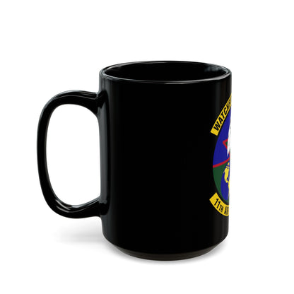 11 Air Support Operations Squadron ACC (U.S. Air Force) Black Coffee Mug-The Sticker Space