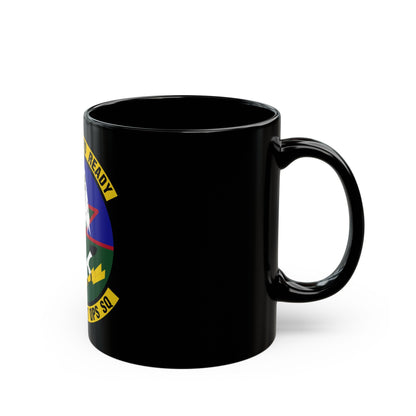 11 Air Support Operations Squadron ACC (U.S. Air Force) Black Coffee Mug-The Sticker Space