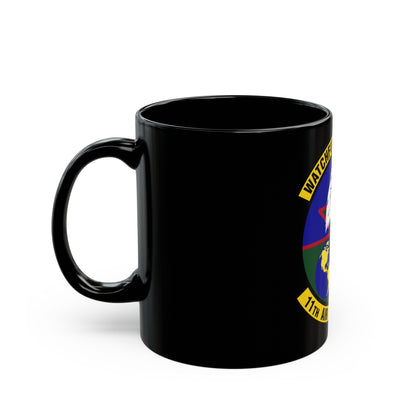 11 Air Support Operations Squadron ACC (U.S. Air Force) Black Coffee Mug-The Sticker Space