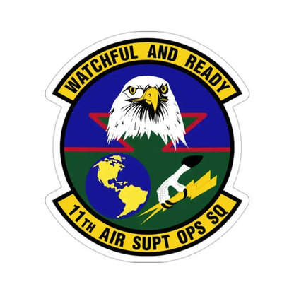 11 Air Support Operations Squadron ACC (U.S. Air Force) STICKER Vinyl Die-Cut Decal - The Sticker Space