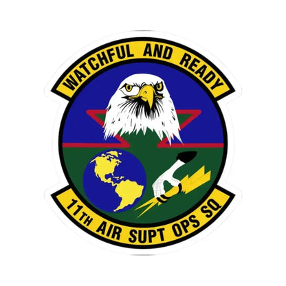11 Air Support Operations Squadron ACC (U.S. Air Force) STICKER Vinyl Kiss-Cut Decal - The Sticker Space