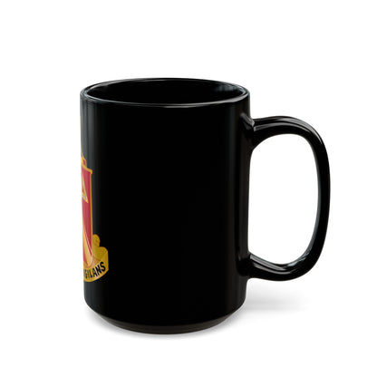 11 Antiaircraft Artillery Missile Battalion (U.S. Army) Black Coffee Mug-The Sticker Space