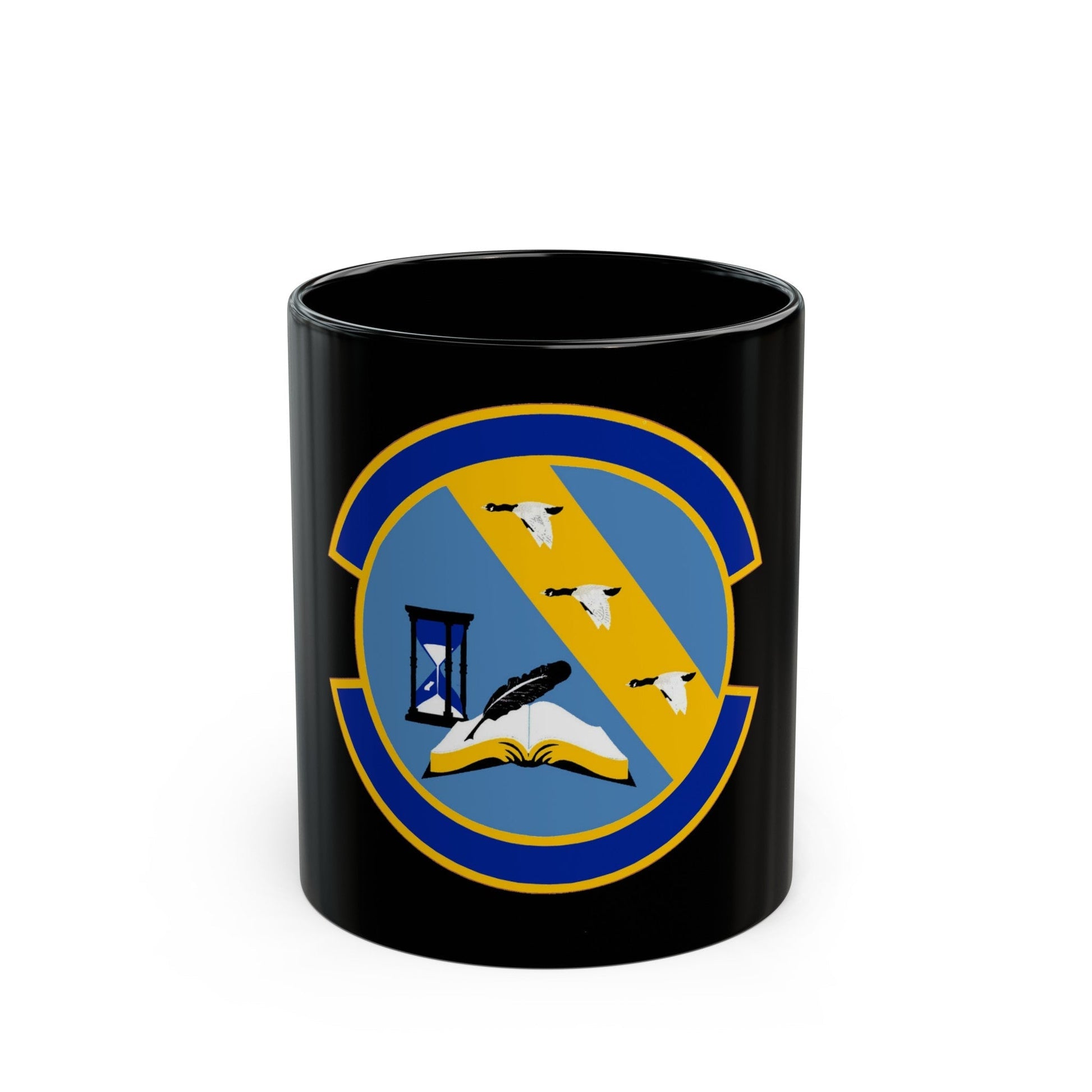 11 Contracting Squadron USAF (U.S. Air Force) Black Coffee Mug-11oz-The Sticker Space