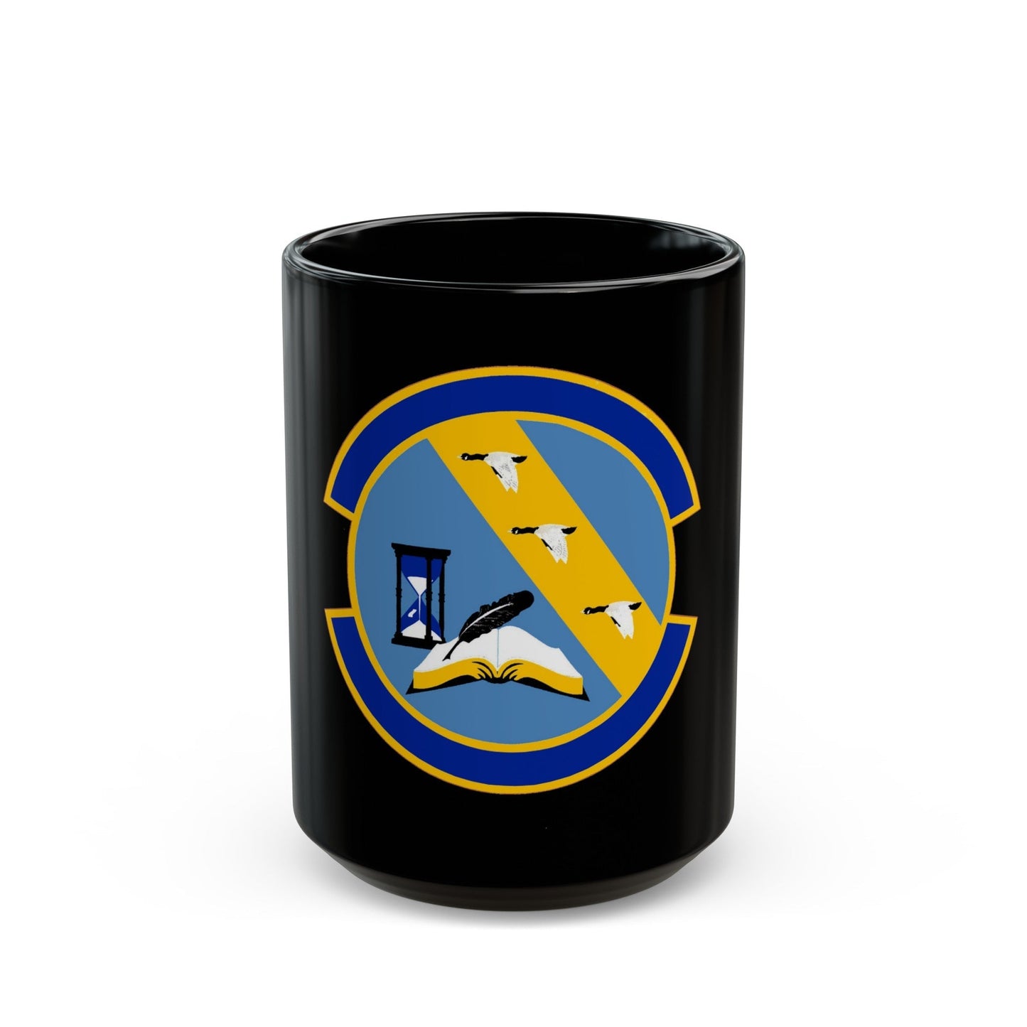 11 Contracting Squadron USAF (U.S. Air Force) Black Coffee Mug-15oz-The Sticker Space