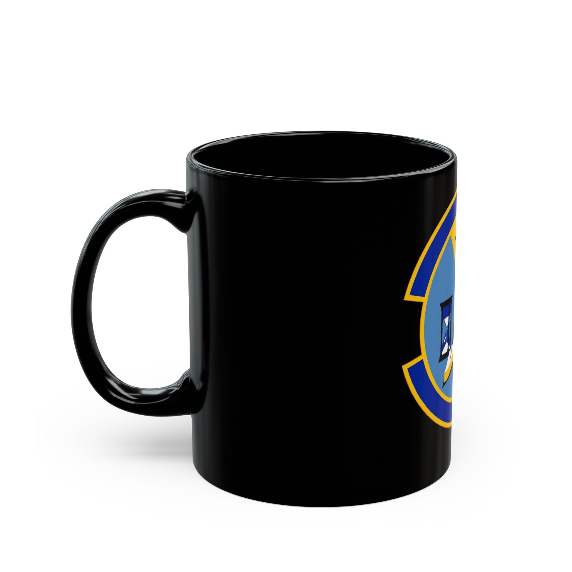 11 Contracting Squadron USAF (U.S. Air Force) Black Coffee Mug-The Sticker Space