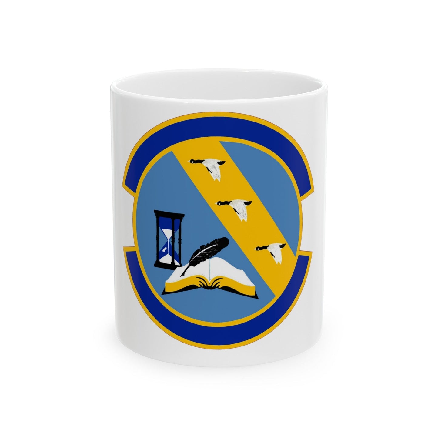 11 Contracting Squadron USAF (U.S. Air Force) White Coffee Mug-11oz-The Sticker Space