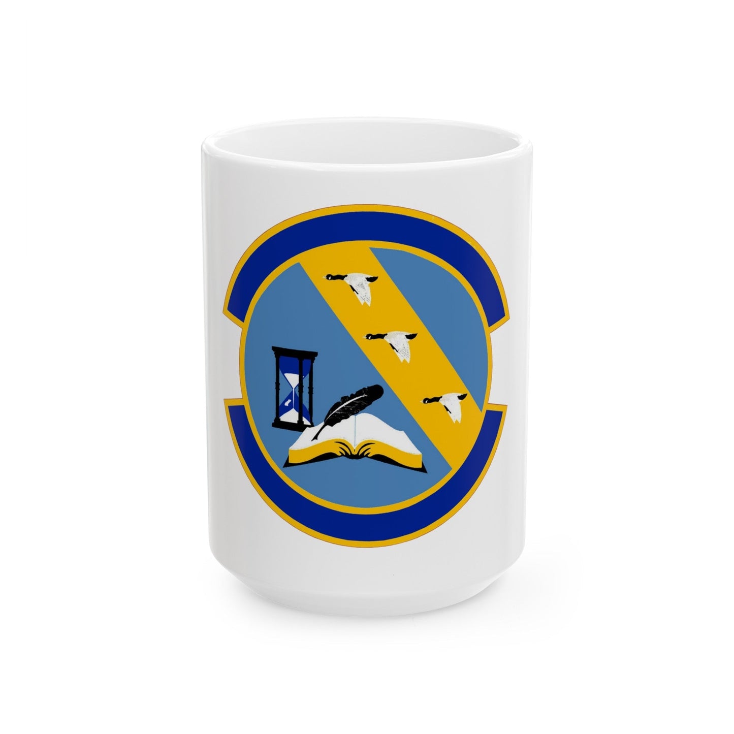 11 Contracting Squadron USAF (U.S. Air Force) White Coffee Mug-15oz-The Sticker Space