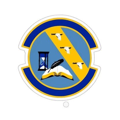 11 Contracting Squadron USAF (U.S. Air Force) STICKER Vinyl Kiss-Cut Decal 2 Inch White - The Sticker Space