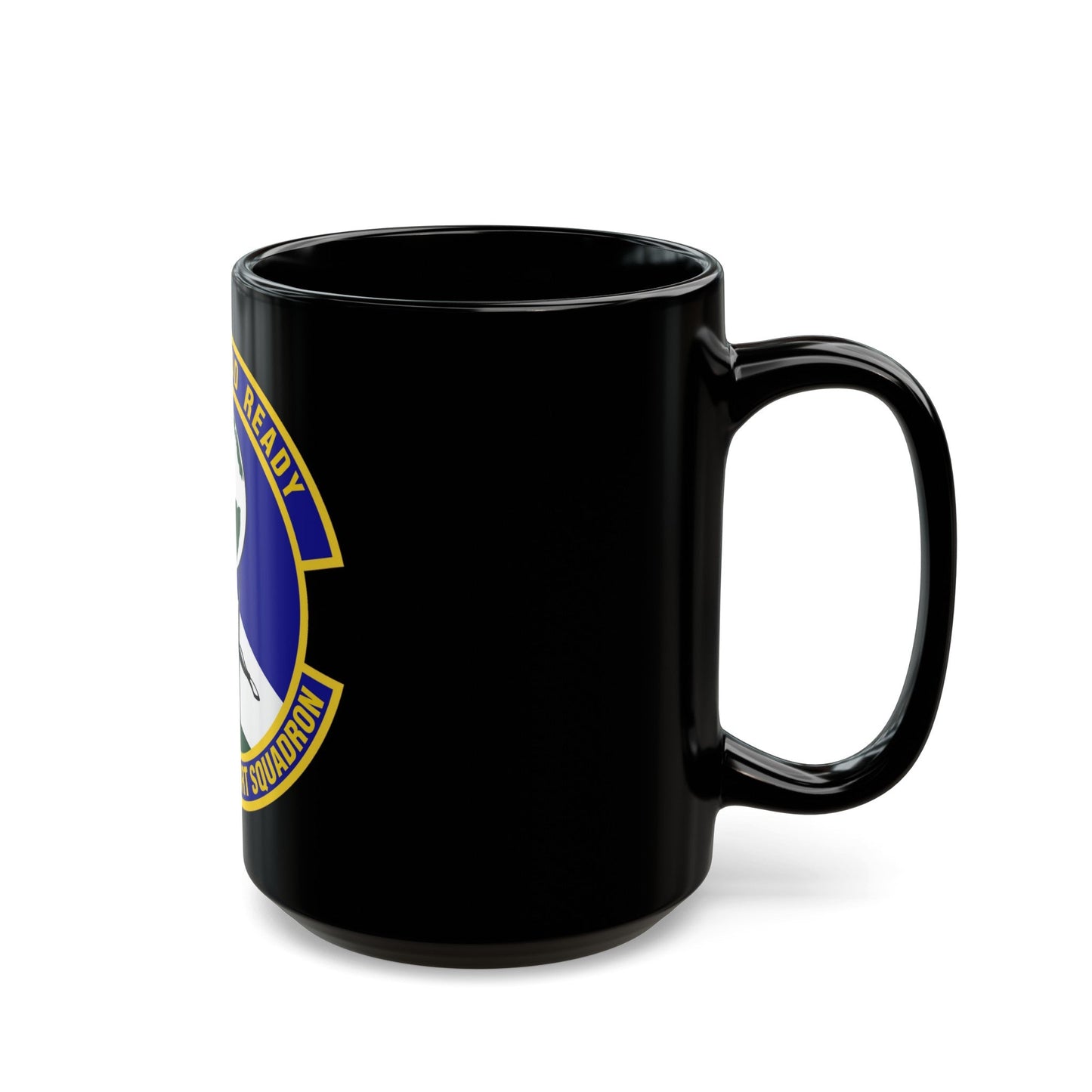 11 Force Support Squadron USAF (U.S. Air Force) Black Coffee Mug-The Sticker Space