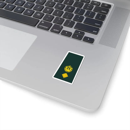 11 Ghana Army LTC (Ghana) (Military Rank) STICKER Vinyl Kiss-Cut Decal - The Sticker Space