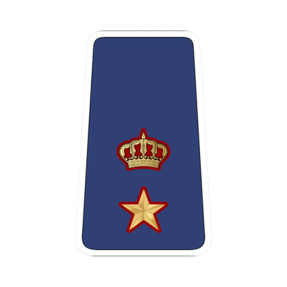 11. KAF LTC (Kuwait) (Military Rank) STICKER Vinyl Kiss-Cut Decal 2 Inch White - The Sticker Space