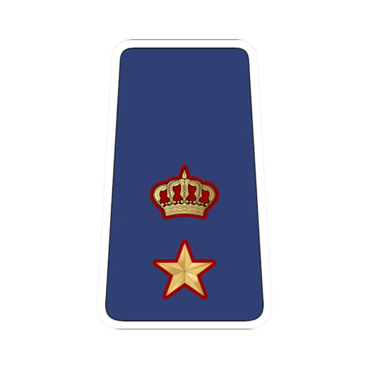 11. KAF LTC (Kuwait) (Military Rank) STICKER Vinyl Kiss-Cut Decal 2 Inch White - The Sticker Space