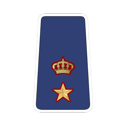 11. KAF LTC (Kuwait) (Military Rank) STICKER Vinyl Kiss-Cut Decal 4 Inch White - The Sticker Space