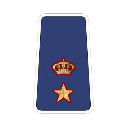11. KAF LTC (Kuwait) (Military Rank) STICKER Vinyl Kiss-Cut Decal 6 Inch White - The Sticker Space