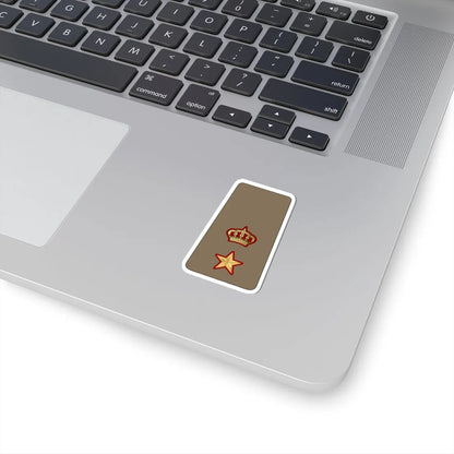 11. KLF LTC (Kuwait) (Military Rank) STICKER Vinyl Kiss-Cut Decal - The Sticker Space