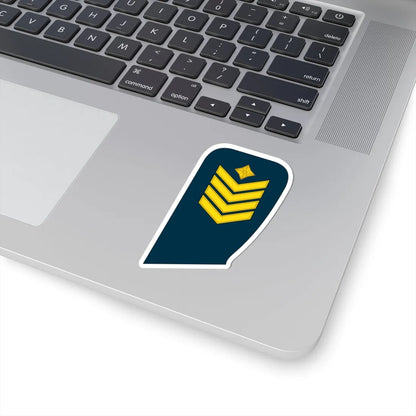 11 Lithuania Air Force MSG (Lithuania) (Military Rank) STICKER Vinyl Kiss-Cut Decal - The Sticker Space