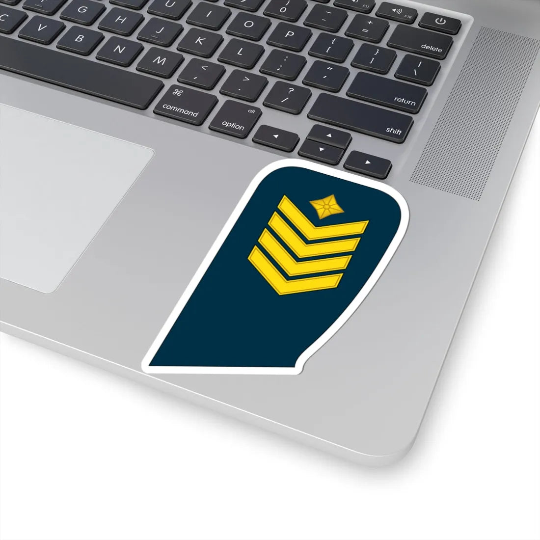 11 Lithuania Air Force MSG (Lithuania) (Military Rank) STICKER Vinyl Kiss-Cut Decal - The Sticker Space