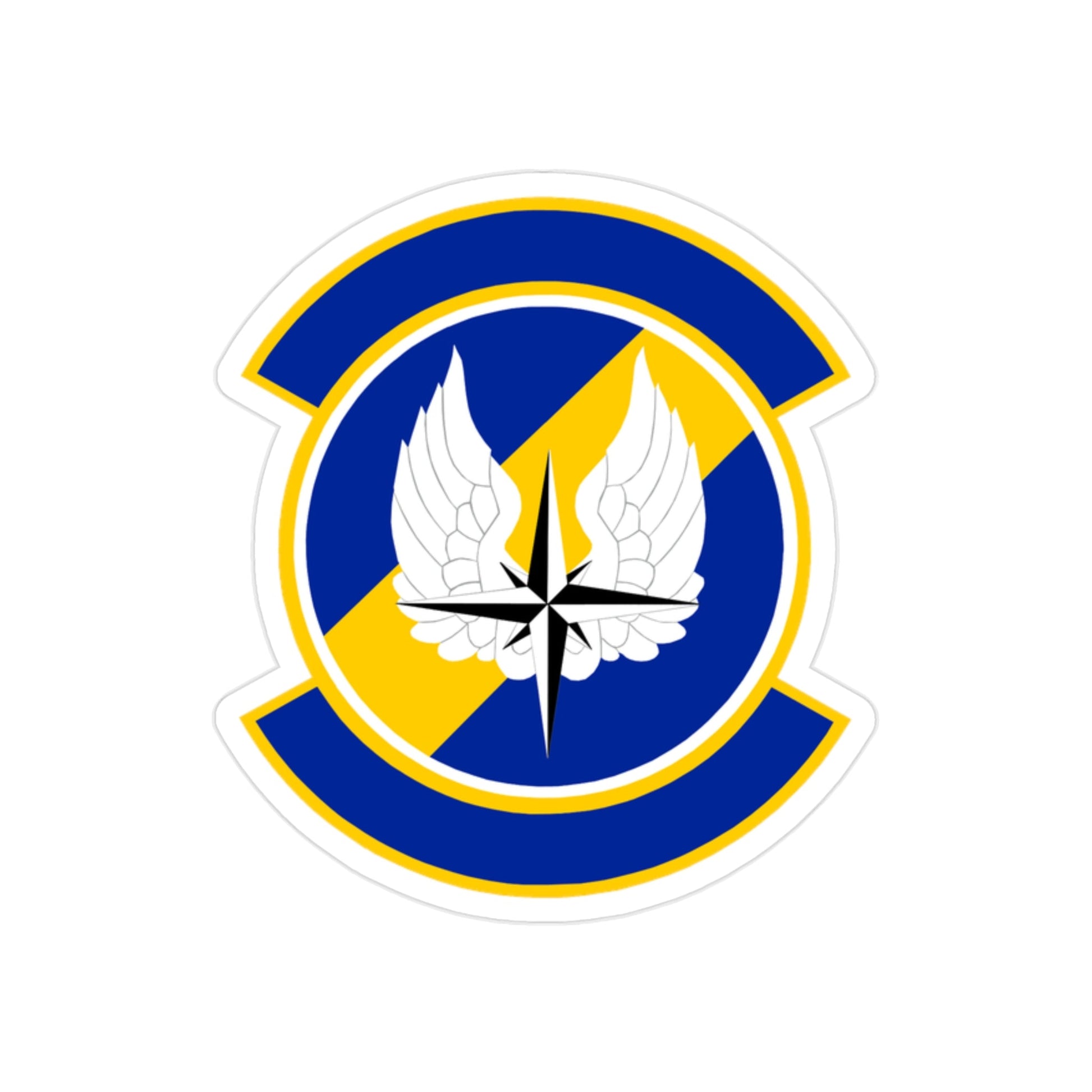 11 Logistics Readiness Squadron USAF (U.S. Air Force) REVERSE PRINT Transparent STICKER-2" × 2"-The Sticker Space