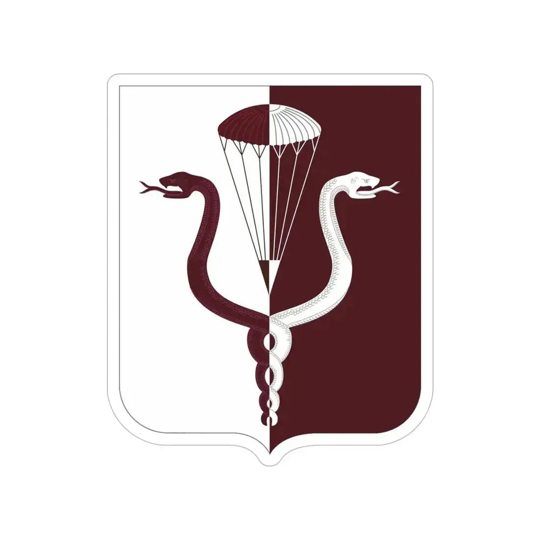 11 Medical Battalion 2 (U.S. Army) Transparent STICKER Die-Cut Vinyl Decal - The Sticker Space