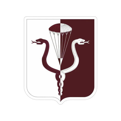 11 Medical Battalion 2 (U.S. Army) Transparent STICKER Die-Cut Vinyl Decal - The Sticker Space