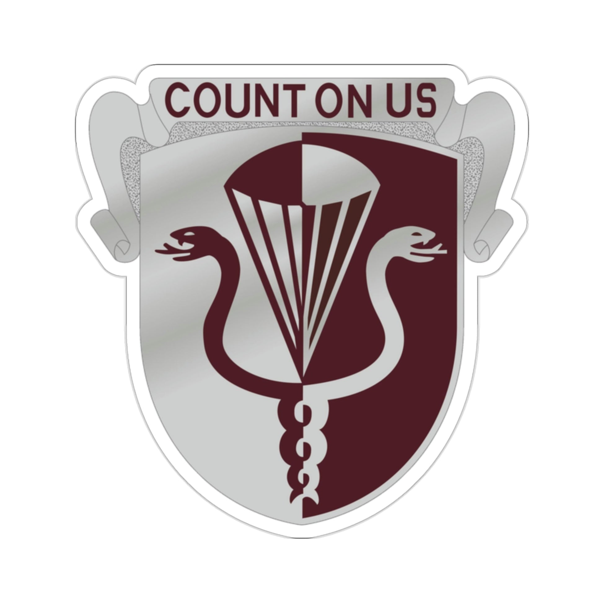 11 Medical Battalion (U.S. Army) STICKER Vinyl Die-Cut Decal-2 Inch-The Sticker Space