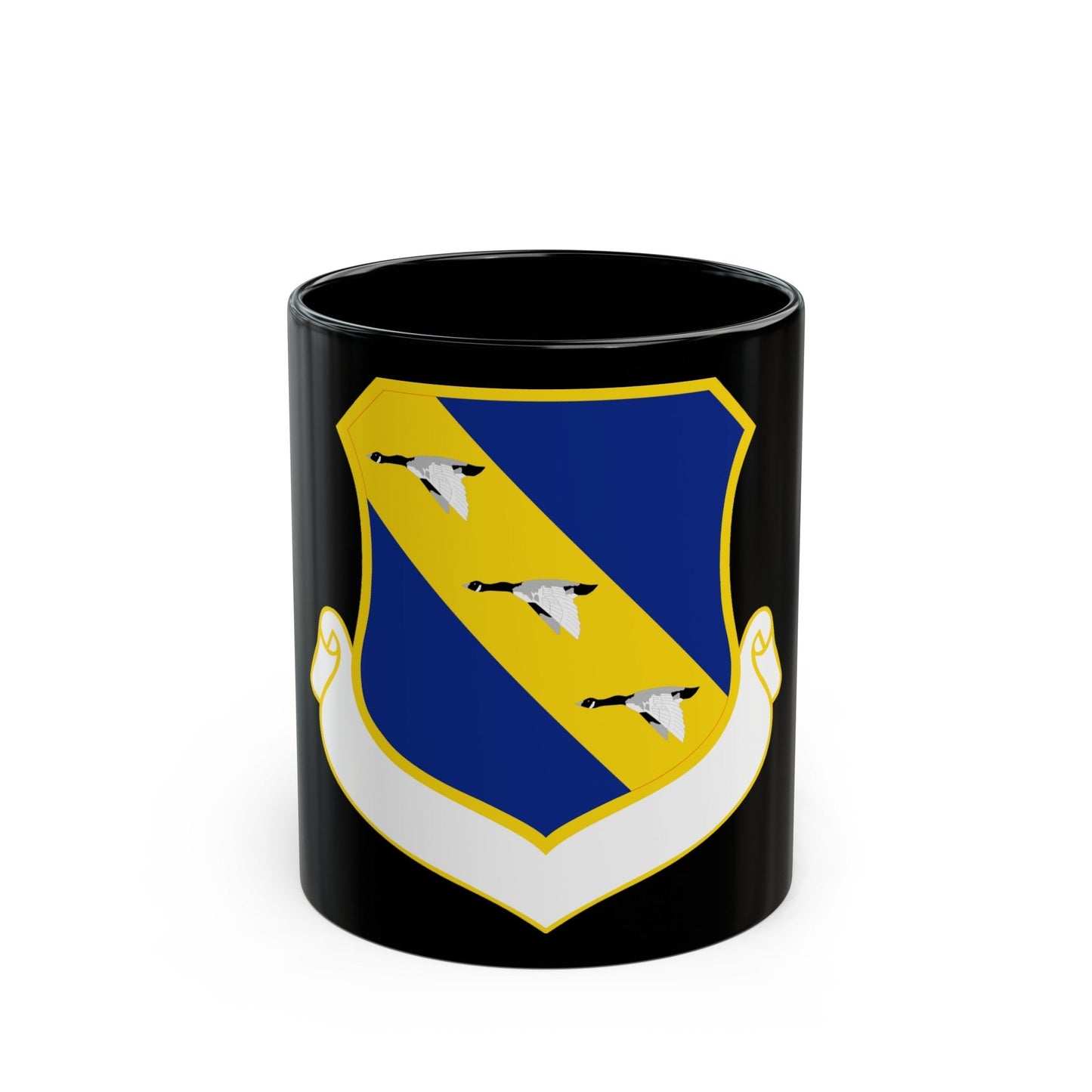 11 Mission Support Group USAF (U.S. Air Force) Black Coffee Mug-11oz-The Sticker Space