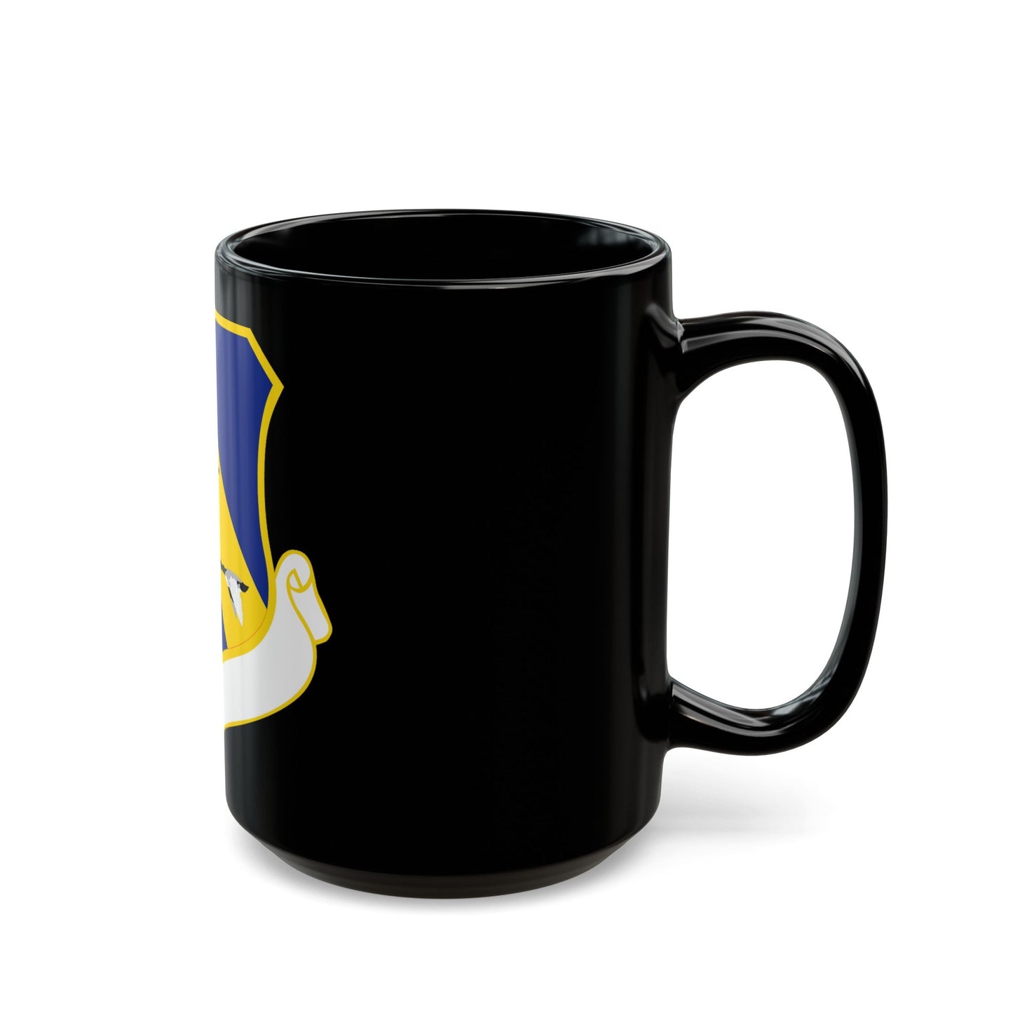 11 Mission Support Group USAF (U.S. Air Force) Black Coffee Mug-The Sticker Space