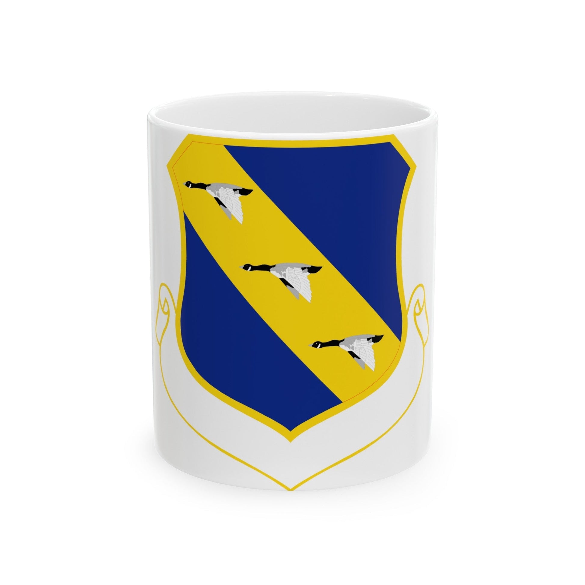 11 Mission Support Group USAF (U.S. Air Force) White Coffee Mug-11oz-The Sticker Space