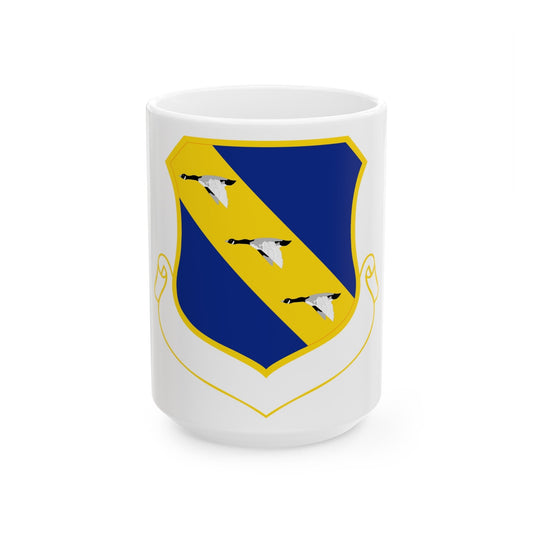 11 Mission Support Group USAF (U.S. Air Force) White Coffee Mug-15oz-The Sticker Space