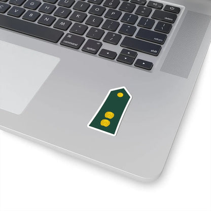 11 Moroccan Army 1LT (Morocco) (Military Rank) STICKER Vinyl Kiss-Cut Decal - The Sticker Space