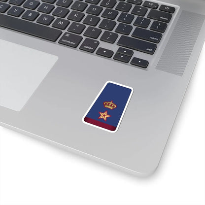 11. QEAF LTC (Qatar) (Military Rank) STICKER Vinyl Kiss-Cut Decal - The Sticker Space