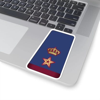 11. QEAF LTC (Qatar) (Military Rank) STICKER Vinyl Kiss-Cut Decal - The Sticker Space